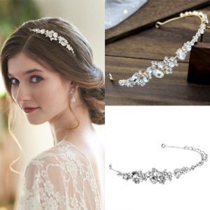 Bridal Headbands Ivory-Wedding Headpieces Hair Bands